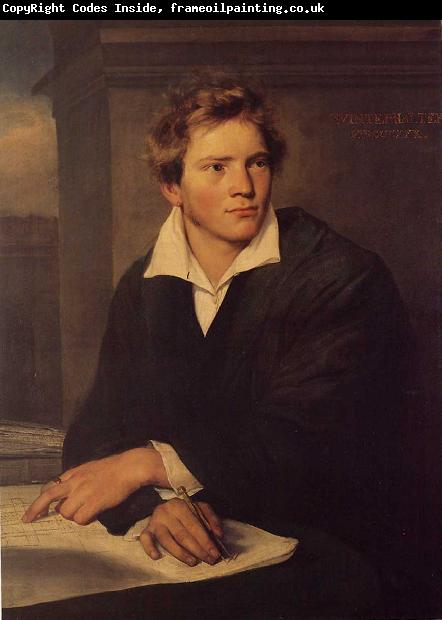 Franz Xaver Winterhalter Portrait of a Young Architect